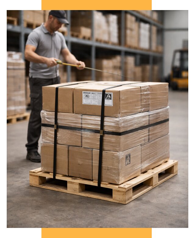Упаковка и паллетирование грузов от 3605 р. | СетСервис-Ксш