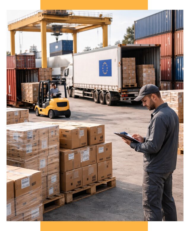 Доставка грузов из Европы от 12361 р., логистика СетСервис-Ксш