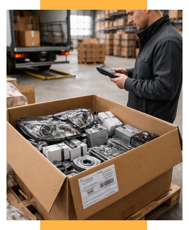 Доставка автозапчастей из Европы под ключ от 12876 р. | СетСервис-Ксш