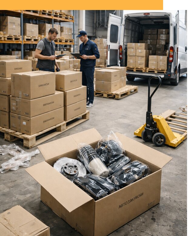 Доставка автозапчастей из Европы от 12876 руб быстро и надёжно