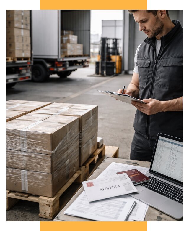 Доставка в Австрию от 66957 р. Логистика и экспорт СетСервис-Ксш