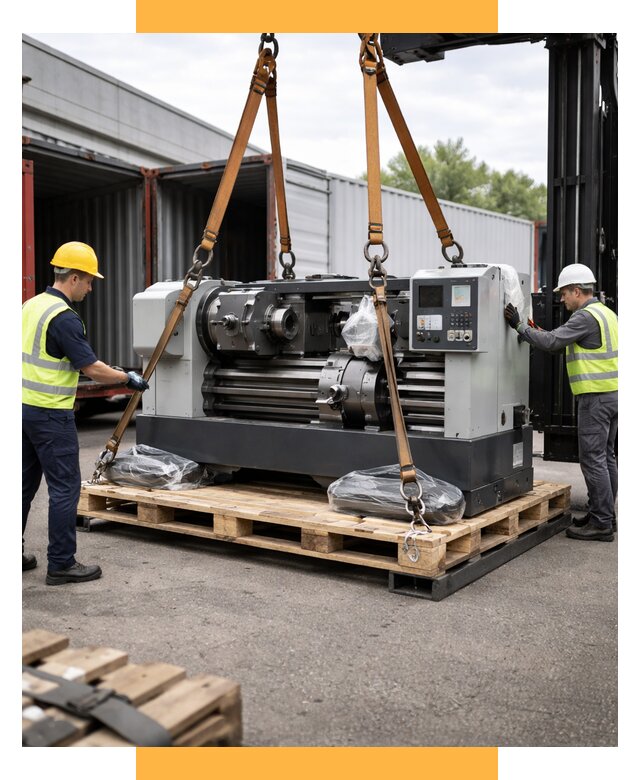 Перевозка станков и таможня от 61806 р. | СетСервис-Ксш логистика