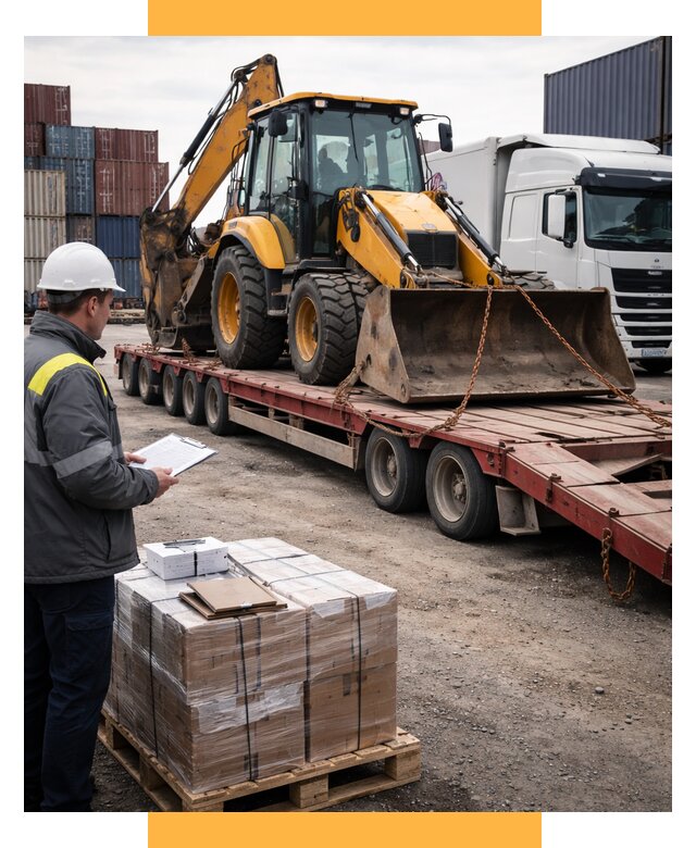 Международная перевозка спецтехники от 46355 р., СетСервис-Ксш