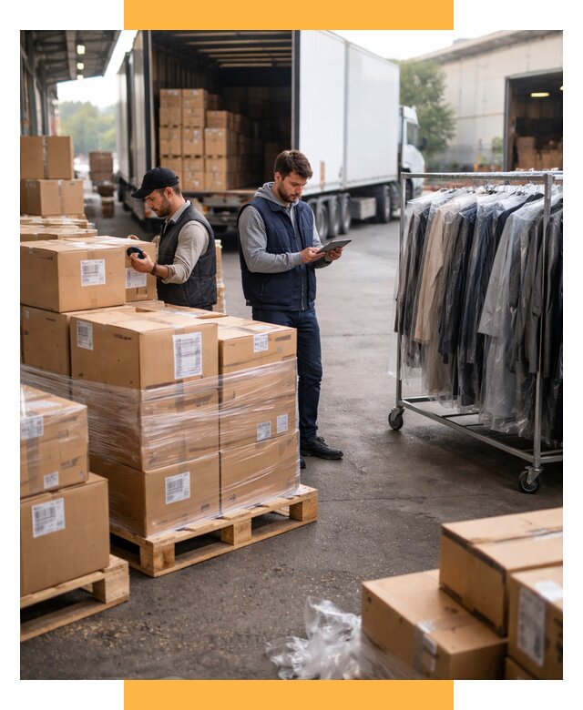 Перевозка и доставка одежды из Китая от 7726 р., СетСервис-Ксш