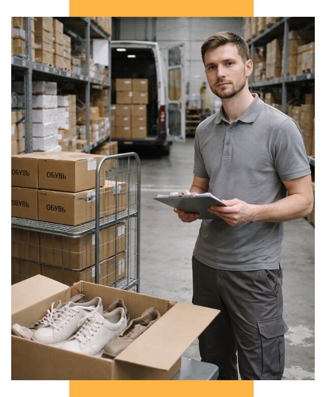 Доставка обуви из Китая и Турции от 4635 р. СетСервис-Ксш