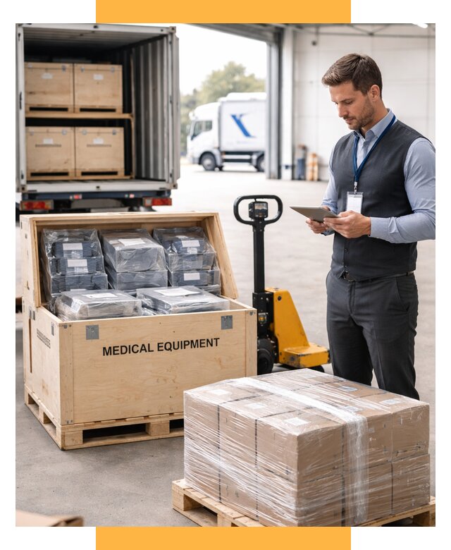 Перевозка медицинского оборудования от 15452 р. в СетСервис-Ксш