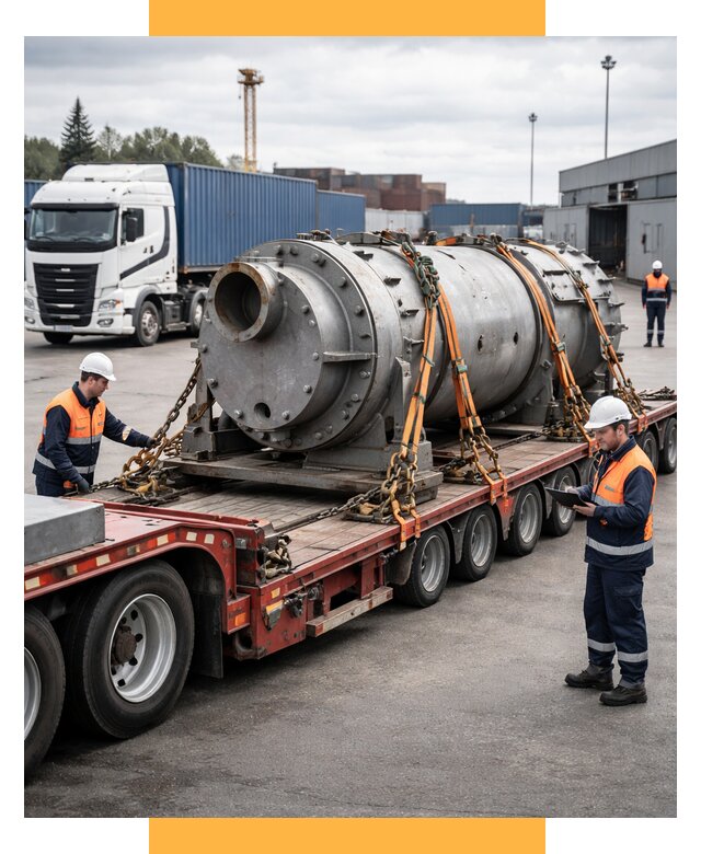 Перевозка тяжеловесных грузов под ключ от 154515 р. | СетСервис-Ксш