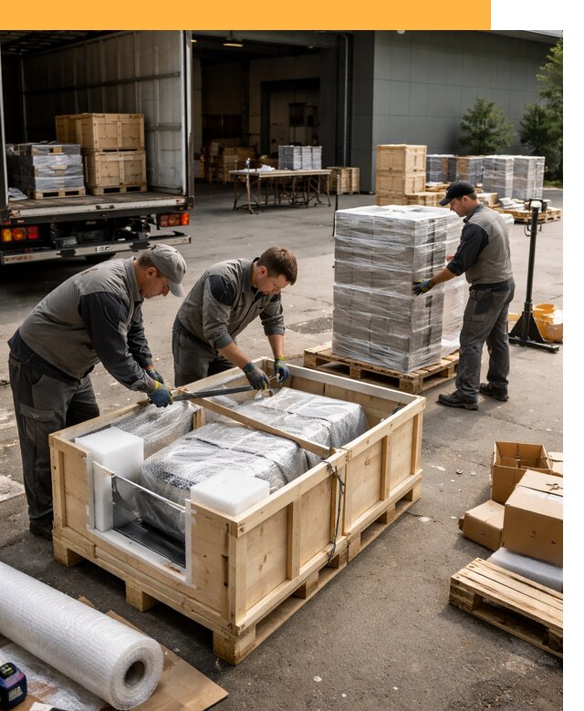 Перевозка выставочных грузов по миру от 25753 руб за м2 с таможней