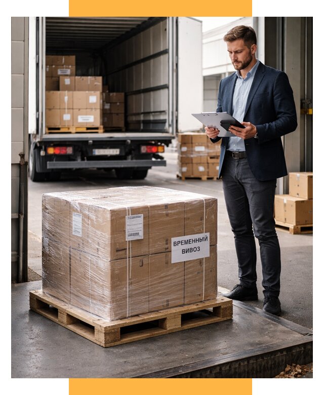 Временный вывоз товаров под ключ от 8241 р. | СетСервис-Ксш