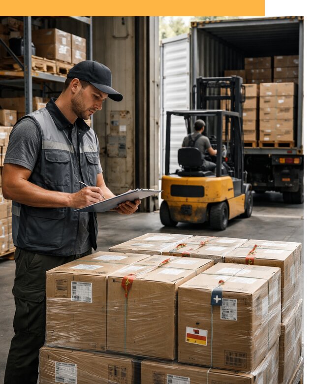 Реэкспорт товаров с таможенным оформлением и доставкой от 12361