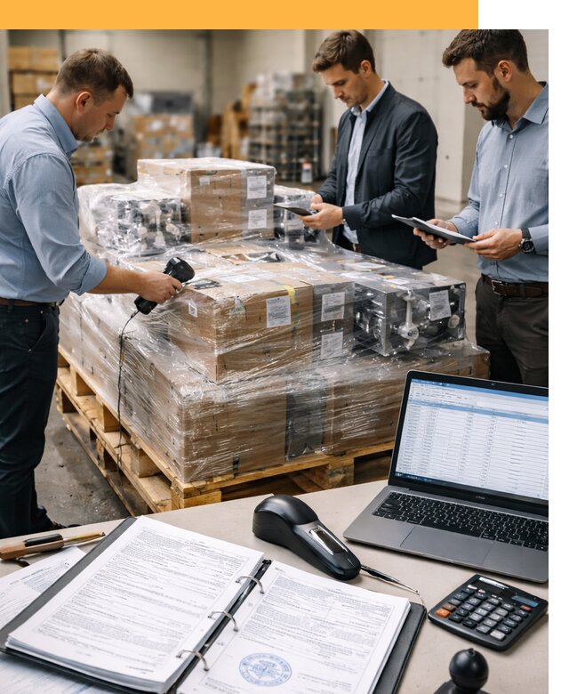 Таможенное оформление промышленного оборудования от 15452 руб.