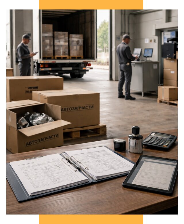 Таможенное оформление автозапчастей под ключ от 8756 р., СетСервис-Ксш