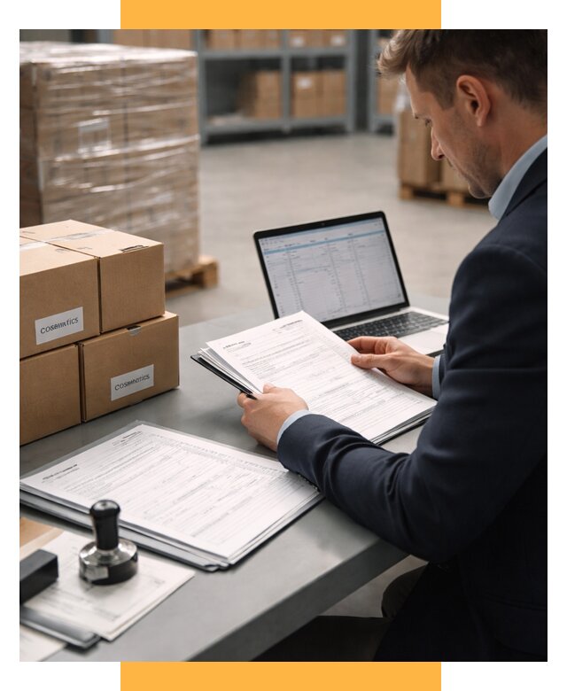 Таможенное оформление косметики под ключ от 7726 р. | СетСервис-Ксш