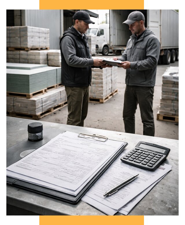 Таможенное оформление стройматериалов от 8756 р. | СетСервис-Ксш