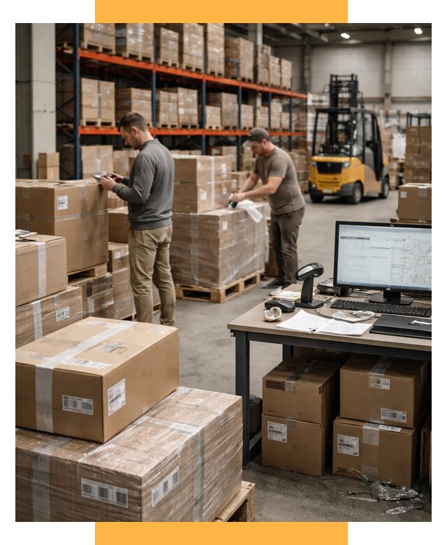 Склад консолидации в Европе от 6696 р., услуги СетСервис-Ксш